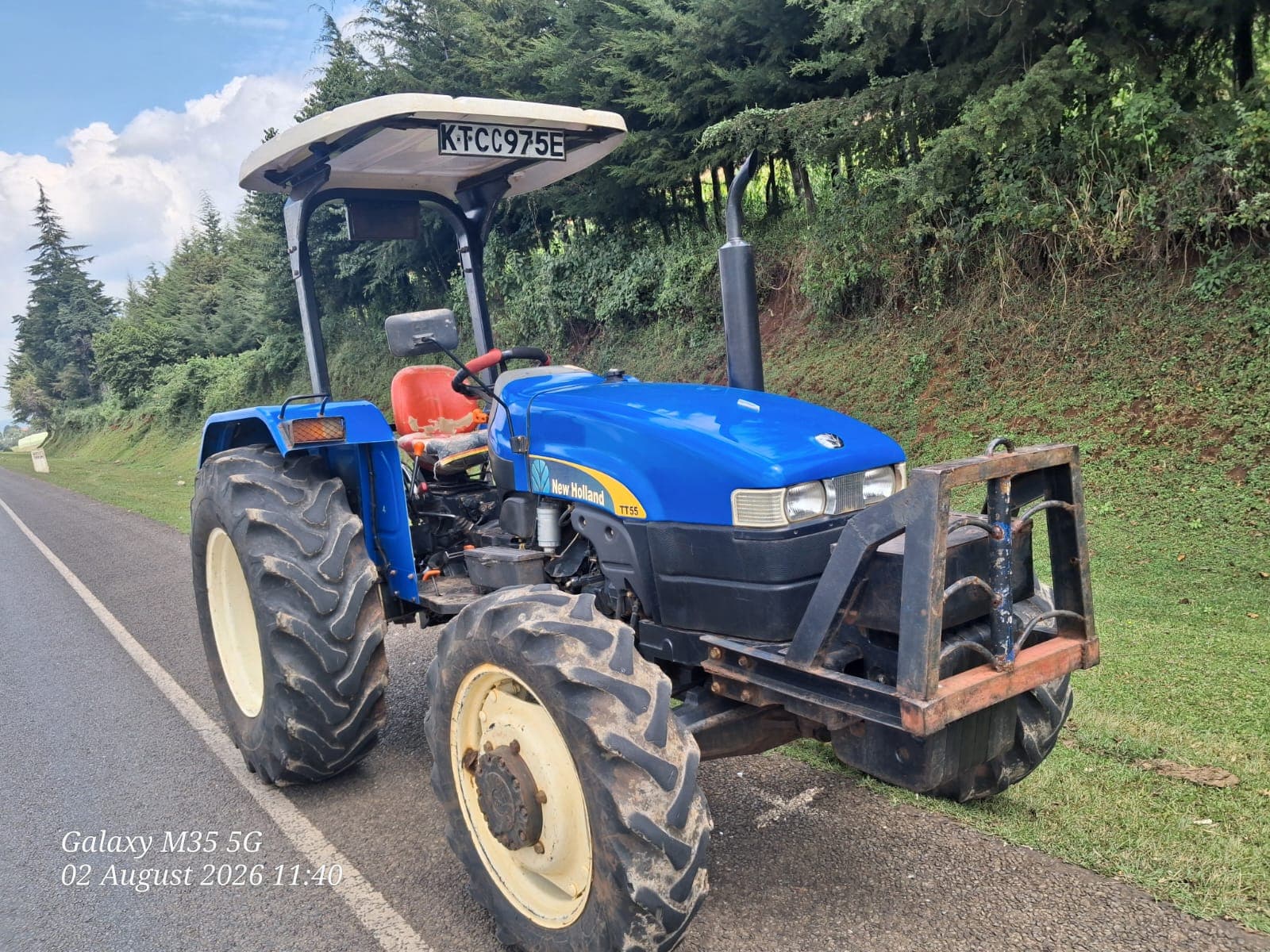 New Holland tt55 4-wheel