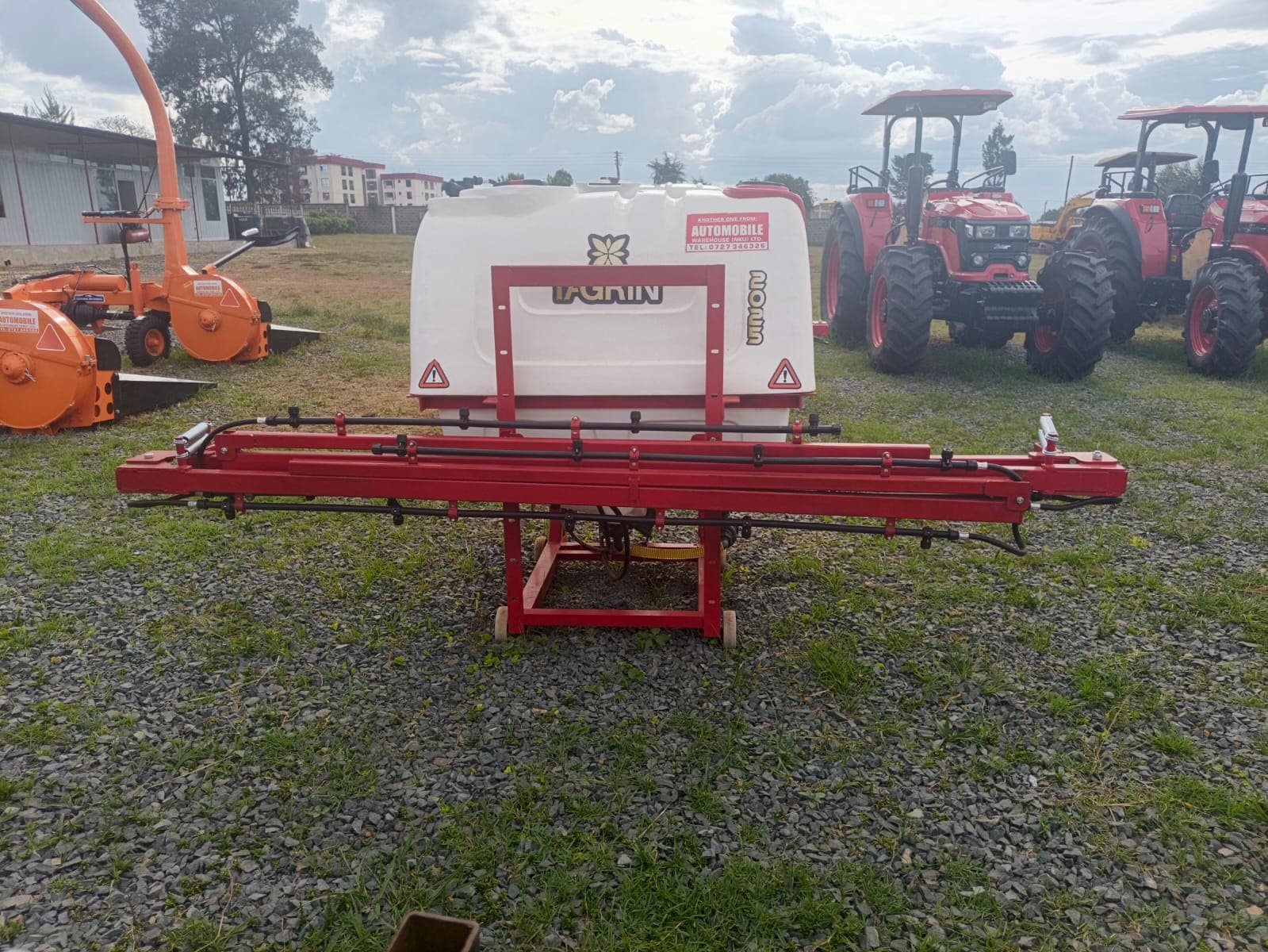  New Tagrin 600ltr Boom 12M